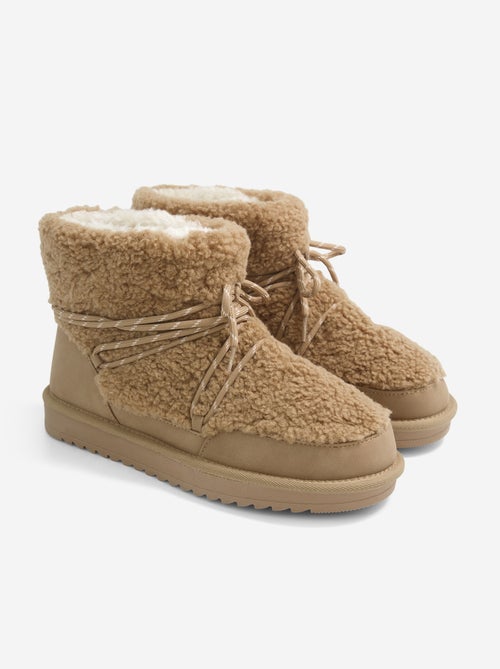 Faux Fur Lined Boots - Kiabi