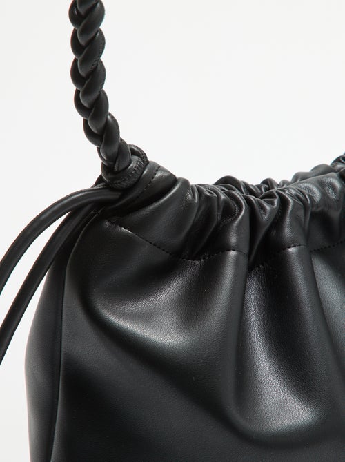 Faux Leather Bucket Bag - Kiabi