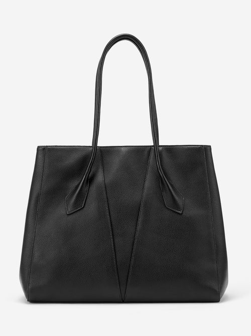 Faux Leather Tote Bag - Kiabi