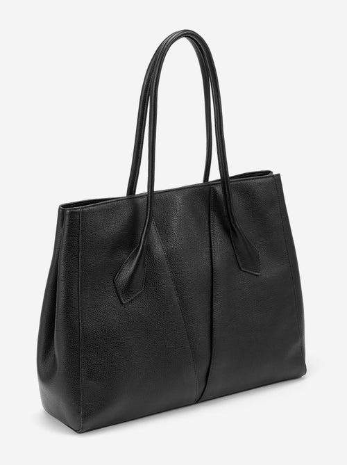 Faux Leather Tote Bag - Kiabi