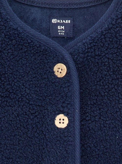 Faux Sheepskin Vest - Kiabi