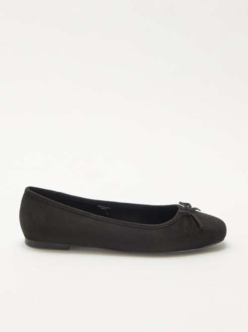 Faux Suede Ballet Flats - Kiabi