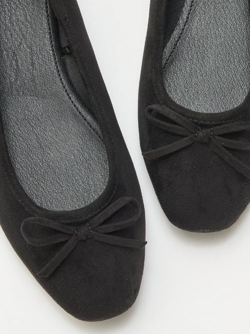 Faux Suede Ballet Flats - Kiabi
