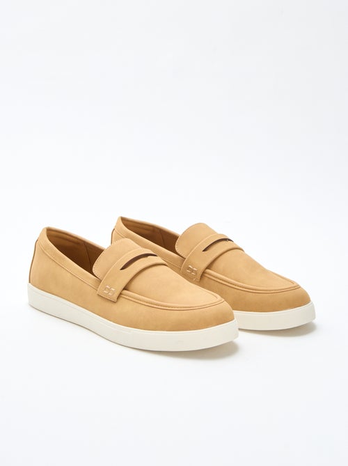 Faux Suede Moccasins - Kiabi