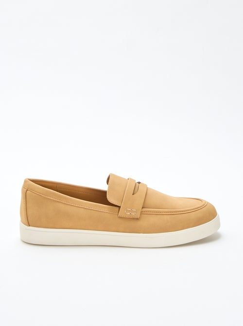 Faux Suede Moccasins - Kiabi
