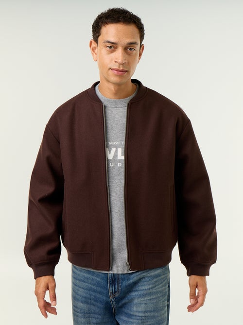 Faux Wool Jacket - Kiabi