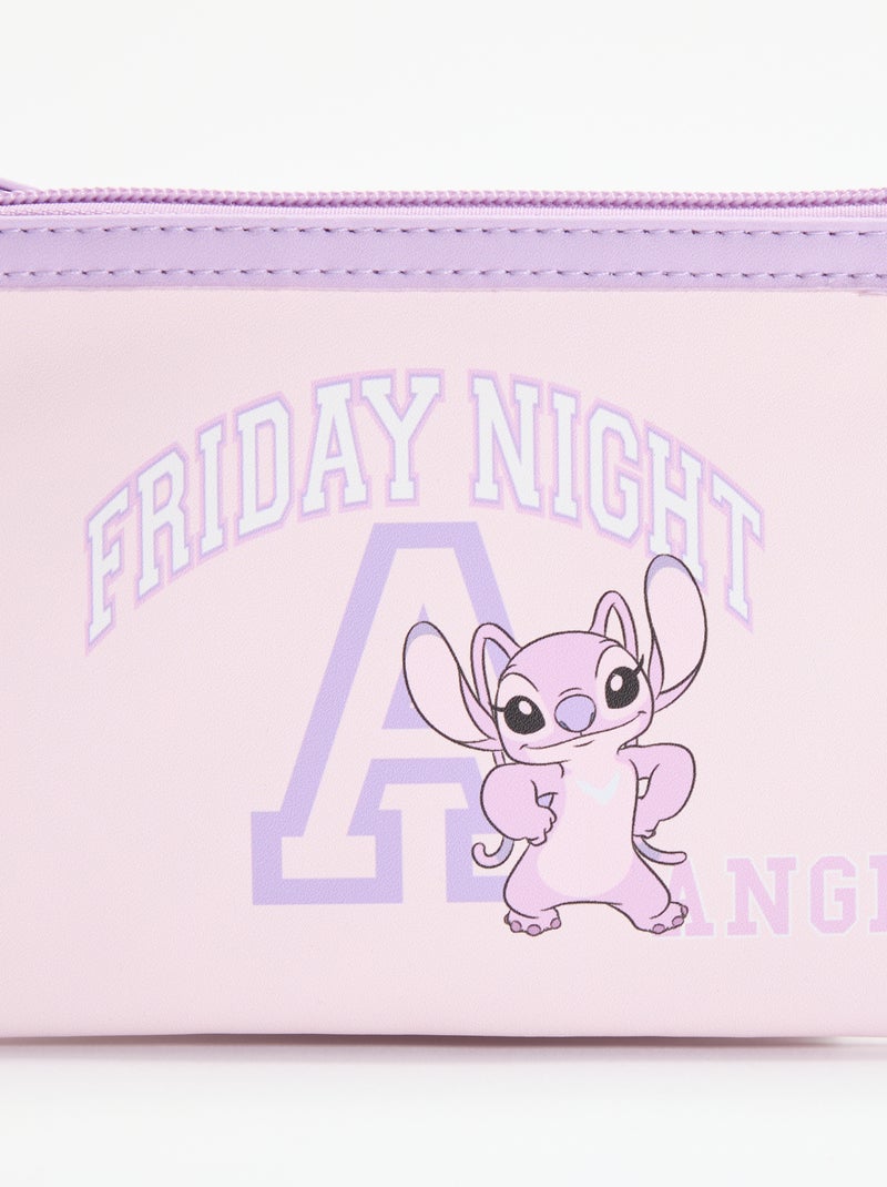 Federmäppchen "Stitch" "Disney" Rose - Kiabi