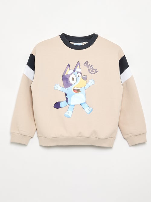 Felpa 'Bluey' con collo a contrasto - Kiabi