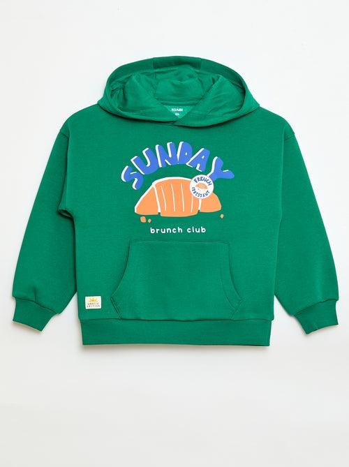 Felpa con cappuccio - Grafik Edition - Kiabi