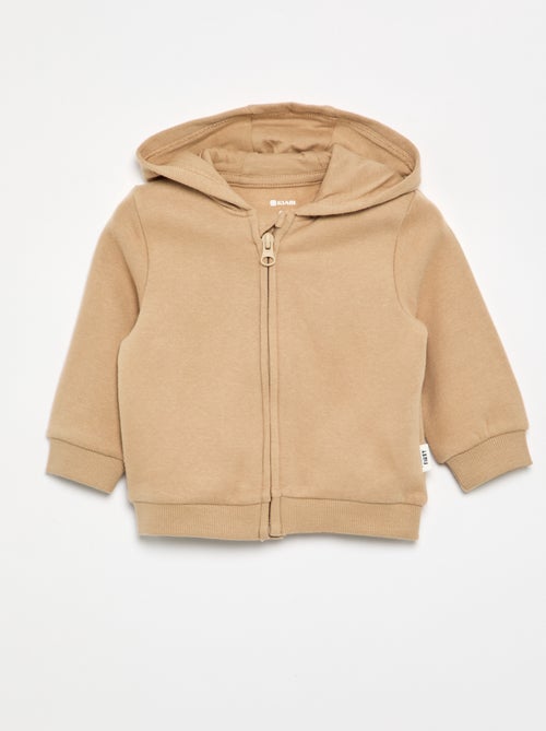 Felpa con cappuccio e zip - Kiabi Felpa con cappuccio e zip - Kiabi