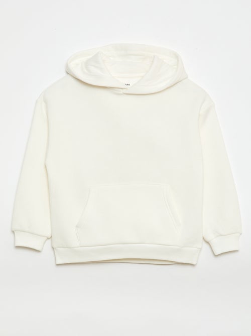 Felpa con cappuccio taglio loose - Kiabi