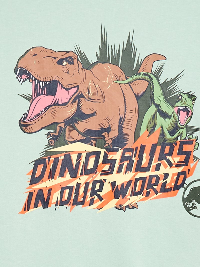 Felpa girocollo 'Jurassic World' Verde - Kiabi