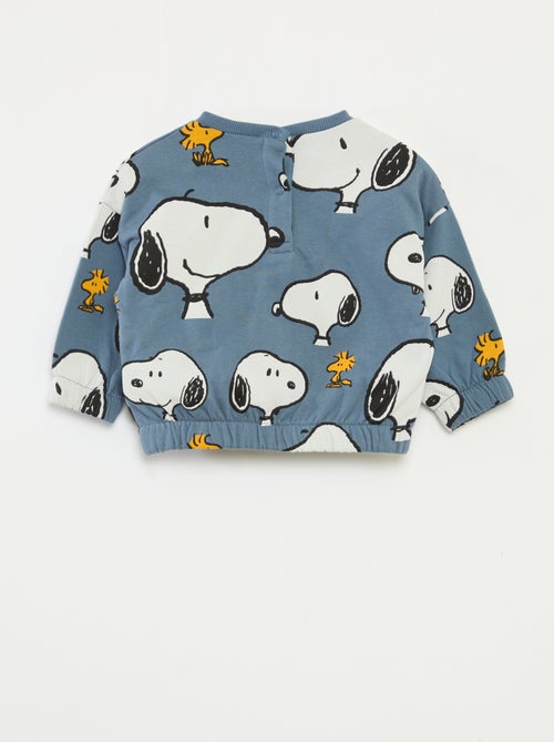Felpa in felpa garzata "Snoopy" - Kiabi
