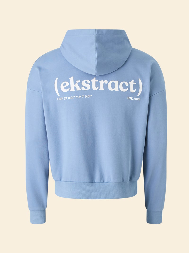 Felpa sportiva unisex - (ekstract) Blu - Kiabi