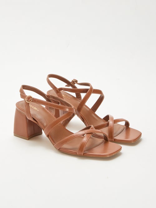 Festliche Sandalen mit Absatz - Kiabi