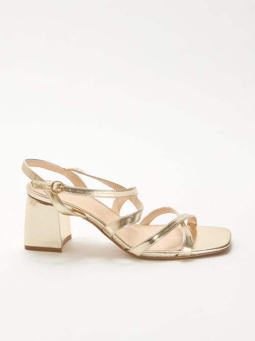 Festliche Sandalen mit Absatz - Kiabi