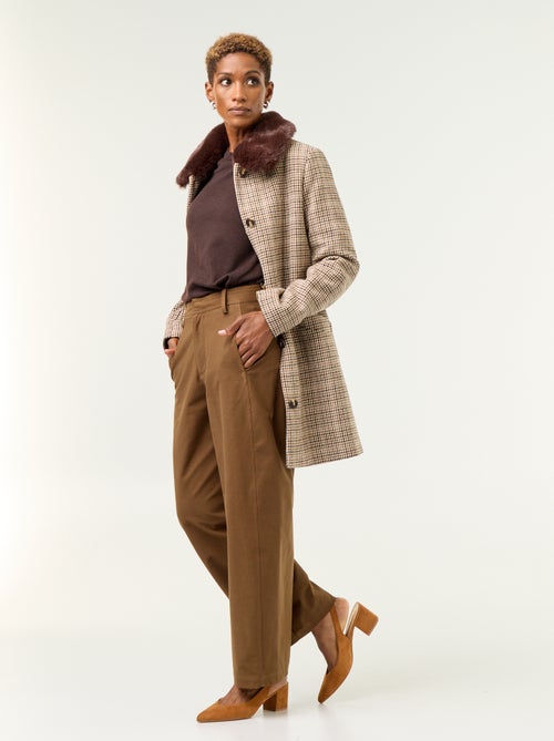 Fine Gauge Knit Round Neck Sweater - Kiabi