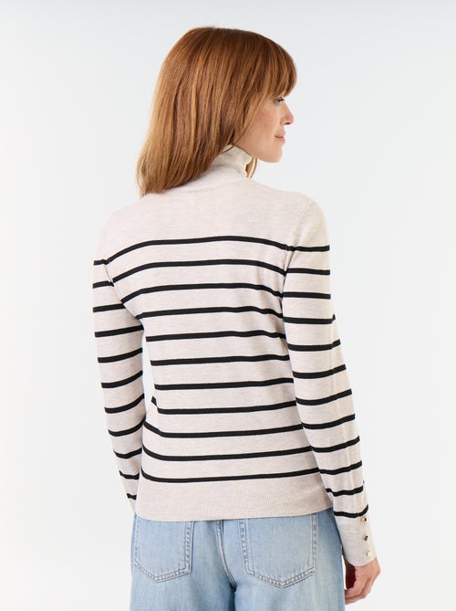 Fine Gauge Turtleneck Sweater - Kiabi