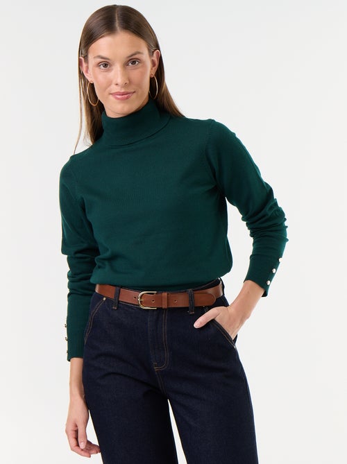 Fine Gauge Turtleneck Sweater - Kiabi