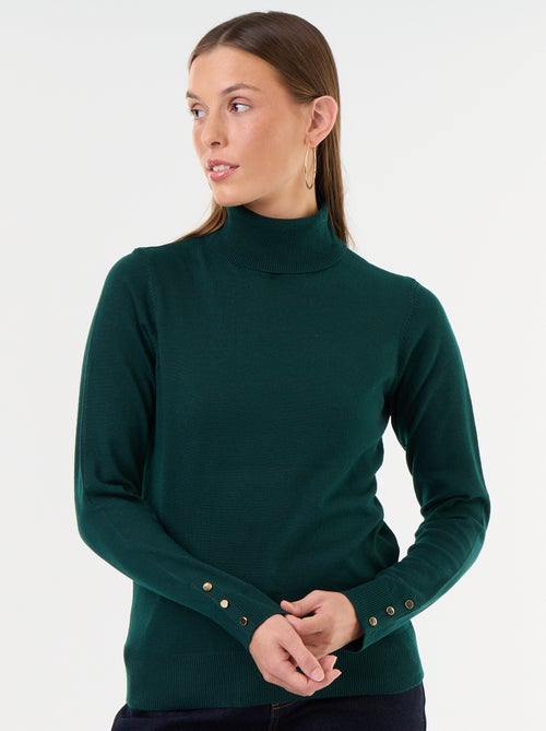 Fine Gauge Turtleneck Sweater - Kiabi