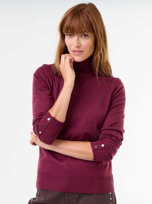 Fine Gauge Turtleneck Sweater - Kiabi