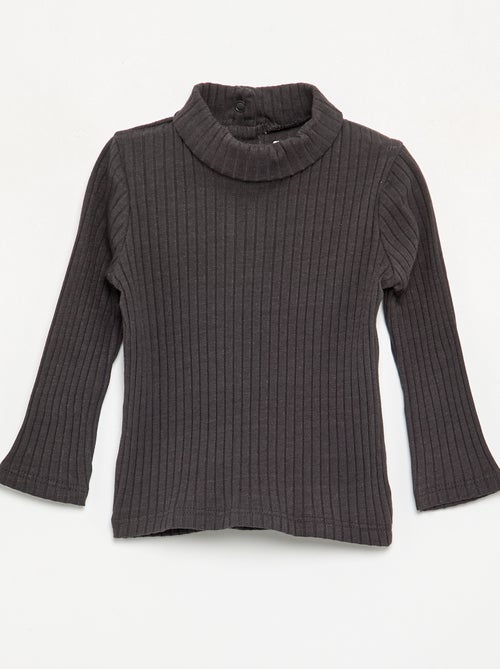 Fine Ribbed Undershirt - Kiabi Fine Ribbed Undershirt - Kiabi