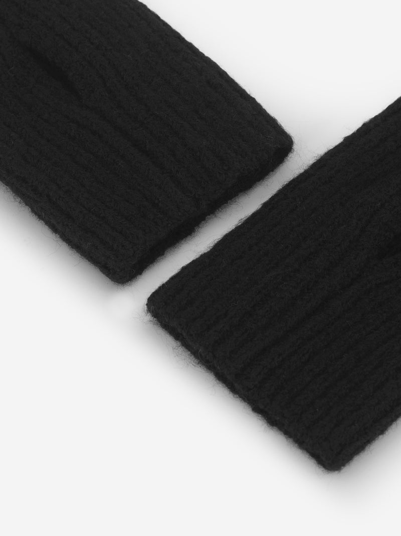 Fingerlose Stulpenhandschuhe Noir - Kiabi