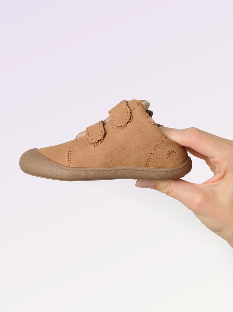 First Steps Motor Skills Shoes 3 - Kitchoun Brown - Kiabi