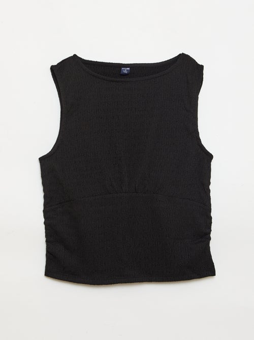 Fitted Crêpe Top - Kiabi