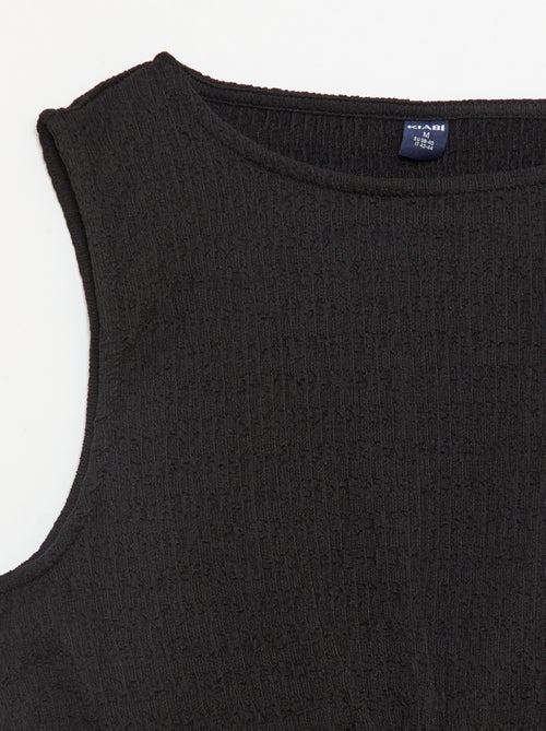 Fitted Crêpe Top - Kiabi