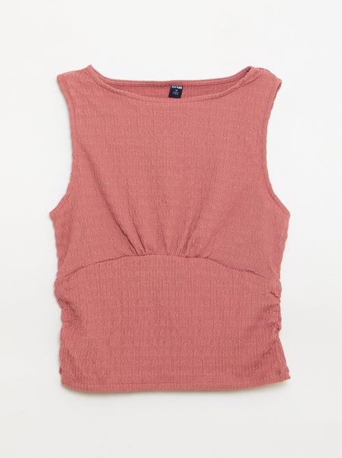 Fitted Crêpe Top - Kiabi