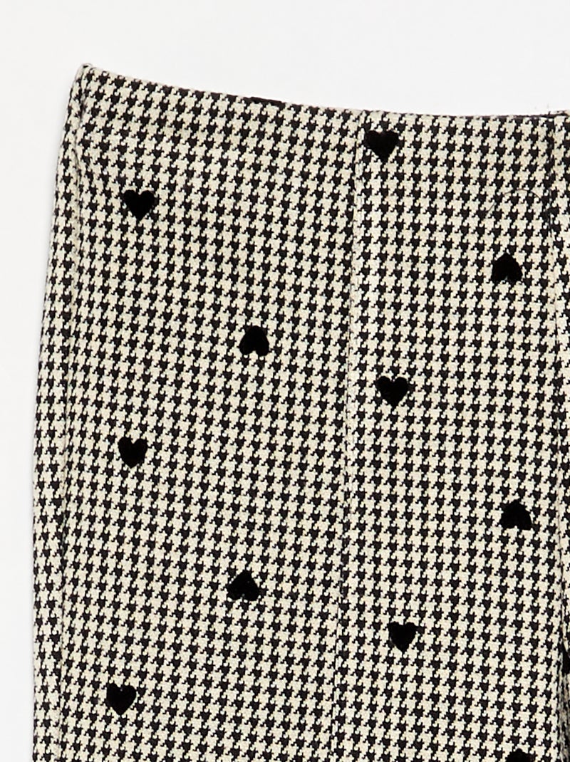 Flare trousers Black - Kiabi