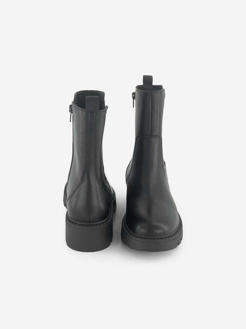 Flat boots Black - Kiabi
