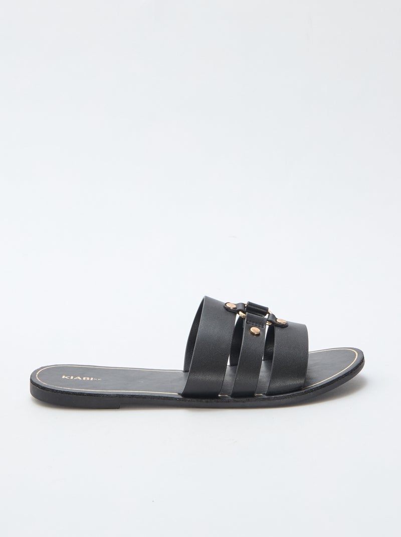 Flat Mules Black - Kiabi