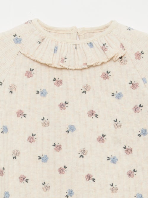 Flauschiges Strick-Set - 2-teilig - Kiabi