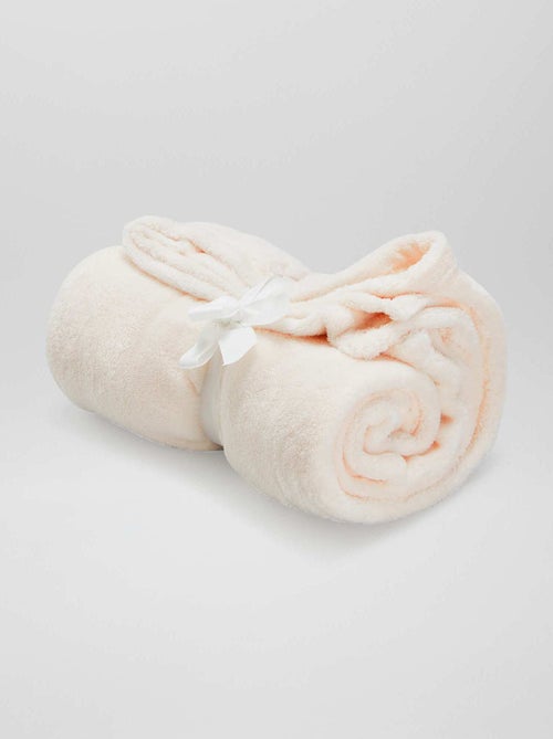 Fleece baby blanket - Kiabi