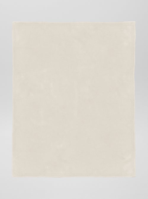 Fleece baby blanket - Kiabi