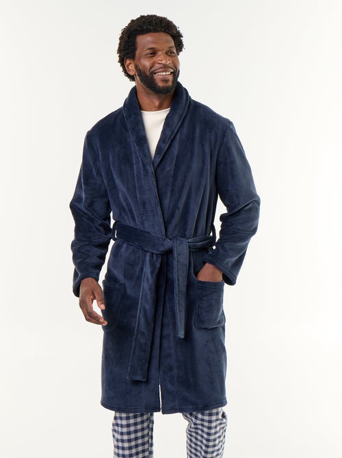 Fleece Bathrobe with Belt - Kiabi