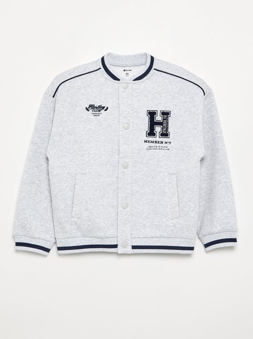 Fleece Bomber Jacket - Kiabi