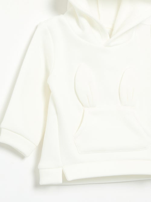 Fleece Hoodie with Rabbit Ears - Kiabi