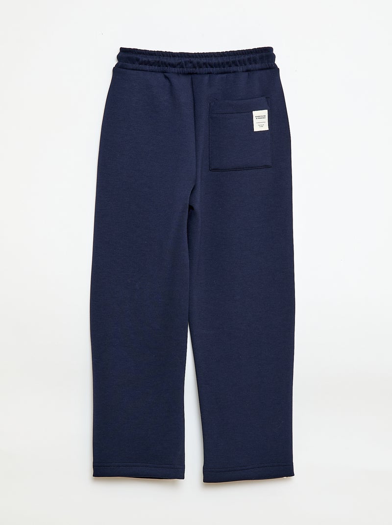 Fleece Joggers Blue - Kiabi