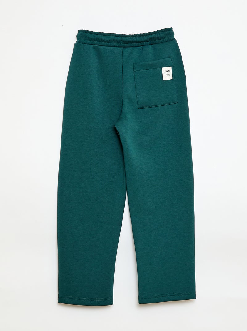 Fleece Joggers Green - Kiabi