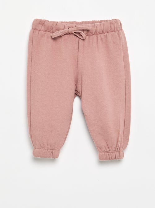 Fleece Joggers - Kiabi Fleece Joggers - Kiabi