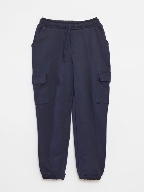 Fleece jogging bottoms with pockets - Kiabi