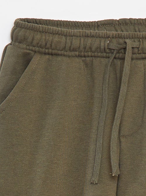 Fleece jogging bottoms with pockets - Kiabi
