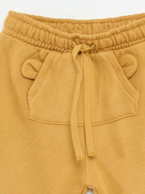 Fleece-Jogginghose mit Kängurutasche und Fantasie-Ohren - Kiabi