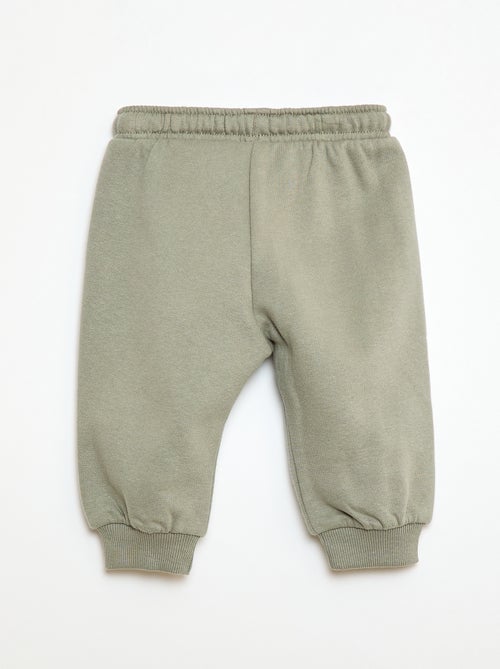 Fleece-Jogginghose mit Kängurutasche und Fantasie-Ohren - Kiabi