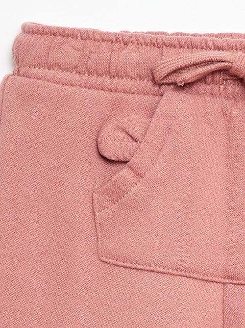 Fleece-Jogginghose mit Kängurutasche und Fantasie-Ohren - Kiabi
