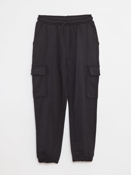 Fleece-Jogginghose mit mehreren Taschen - Kiabi