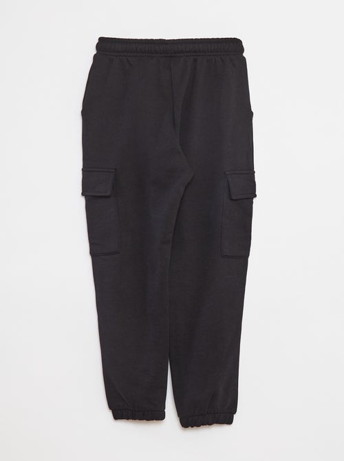 Fleece-Jogginghose mit mehreren Taschen - Kiabi